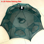 4-20 Holes Automatic Foldable Fishing Net (Shrimp Cage)