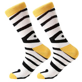 Myored- 1 Pair Men Cotton Novelty Crew Socks