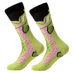 Myored- 1 Pair Men Cotton Novelty Crew Socks