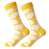 Myored- 1 Pair Men Cotton Novelty Crew Socks