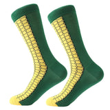 Myored- 1 Pair Men Cotton Novelty Crew Socks