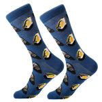 Myored- 1 Pair Men Cotton Novelty Crew Socks