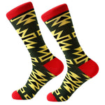 Myored- 1 Pair Men Cotton Novelty Crew Socks