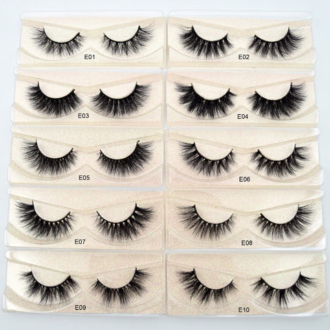 Visofree- 3D Mink Lashes (1cm -1.5cm)