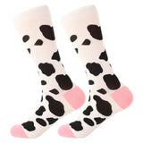 Myored- 1 Pair Cotton Colorful Crew Novelty Socks