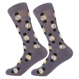 Myored- 1 Pair Cotton Colorful Crew Novelty Socks