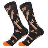 Myored- 1 Pair Cotton Colorful Crew Novelty Socks