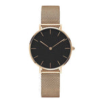 Women Stainless Steel Strap Quartz Wrist Watch