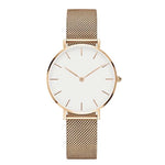 Women Stainless Steel Strap Quartz Wrist Watch