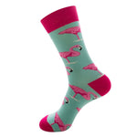 Colour Crew Cotton Men Women Casual Novelty socks