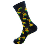 Colour Crew Cotton Men Women Casual Novelty socks