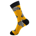 Colour Crew Cotton Men Women Casual Novelty socks