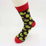 Colour Crew Cotton Men Women Casual Novelty socks