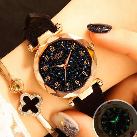 Luxury Starry Sky Watch For Women (waterproof)