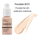 Phoera Liquid Foundation- Full Coverage