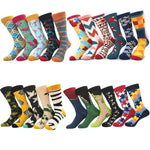 Harajuku Cotton Novelty Coloful Crew Socks