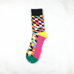 Harajuku Cotton Novelty Coloful Crew Socks