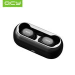 QCY QS1 T1C Mini Dual V5.0 Wireless Earbuds with Dual Microphone and Charging box