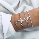 30 Styles Mix Charm Bracelets for Women