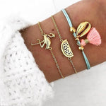 30 Styles Mix Charm Bracelets for Women