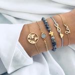 30 Styles Mix Charm Bracelets for Women