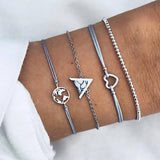 30 Styles Mix Charm Bracelets for Women