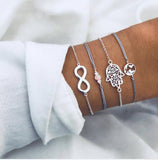 30 Styles Mix Charm Bracelets for Women