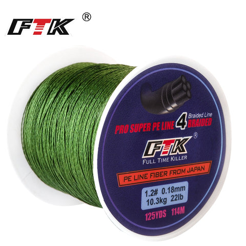 0.10mm-0.40mm 8LB-60LB Strong Multifilament Fiber Fishing Line