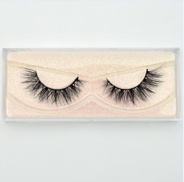 Visofree Handmade 3D Mink Lashes 10mm random us giftshop