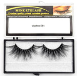 Visofree- 25mm Mink Eyelashes High Volume