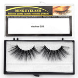 Visofree- 25mm Mink Eyelashes High Volume