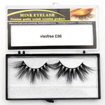 Visofree- 25mm Mink Eyelashes High Volume