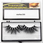 Visofree- 25mm Mink Eyelashes High Volume