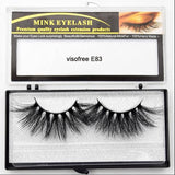 Visofree- 25mm Mink Eyelashes High Volume