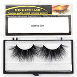 Visofree- 25mm Mink Eyelashes High Volume