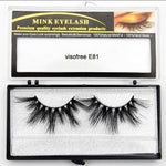 Visofree- 25mm Mink Eyelashes High Volume