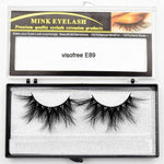 Visofree- 25mm Mink Eyelashes High Volume